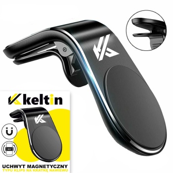 Telefonihoidja autosse magnetiga (Keltin) - magnet kahele telefonile 1.jpg