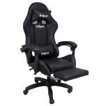 Gaming chair K4 (black) - with footrest and massage function