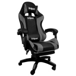 Gaming chair K4 (black/gray) - with footrest and massage function