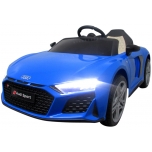 Audi R8 Sport (Blue) - with soft wheels and leather seat