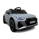 Audi RS6 GT (pilka) - su minkštais ratais ir odine sėdyne