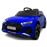 Audi RS6 GT (Sininen) - pehmeillä renkailla ja nahkaistuimella