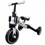 Jooksuratas / jalgratas P8 (valge) 4in1