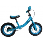 Bėgimo dviratis R3 12" (mėlynos spalvos) - pneumatinės padangos