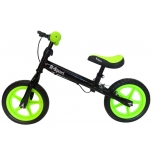 Bėgimo dviratis R4 12" (žalia/juoda)