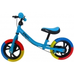 Bėgimo dviratis R6 12" (su mėlynos spalvos ratais)