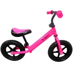 Bėgimo dviratis R7 12" (rožinis)