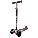 Scooter H2 (black) - with Led wheels - GRAPHITE