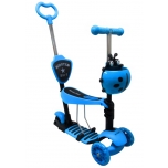 Scooter JR (blue) 5in1- with LED wheels